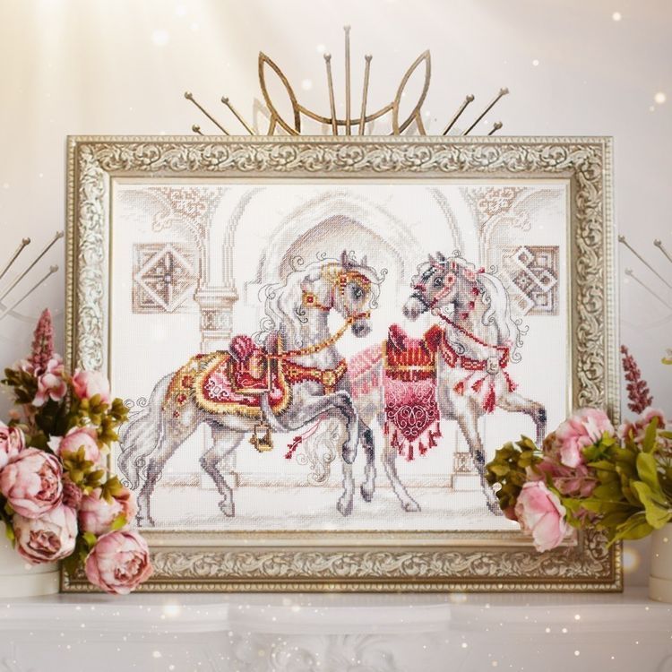 Набор для вышивания «Королевские скакуны» — картинка 10