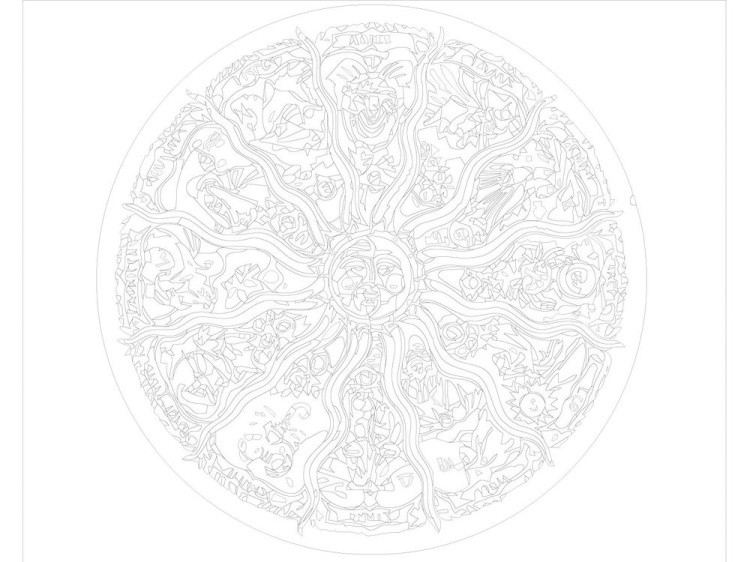 Картина по номерам «Знаки зодиака» — картинка 3