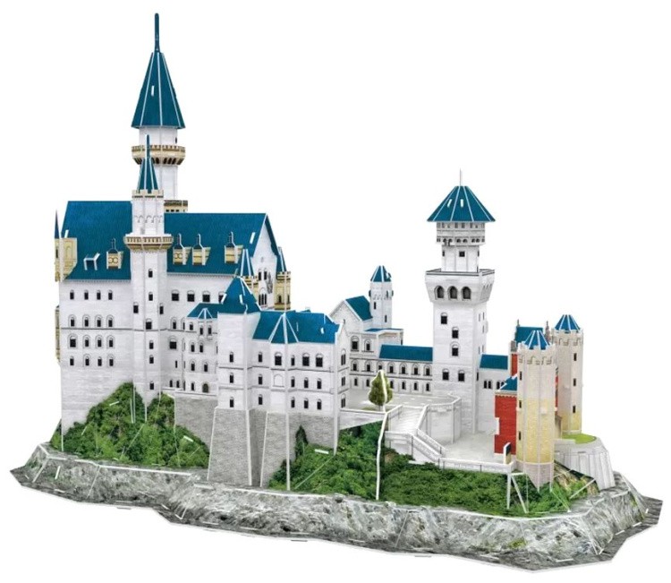 3D пазл CubicFun «National Geographic. Нойшванштайн» — картинка 2