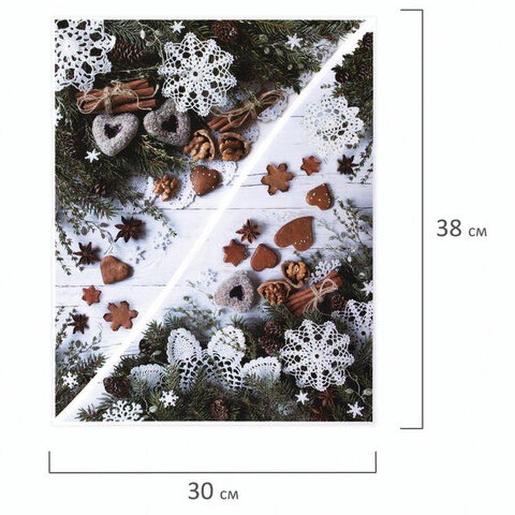 Украшение для окон и стекла «Новогодняя композиция 1» — картинка 3