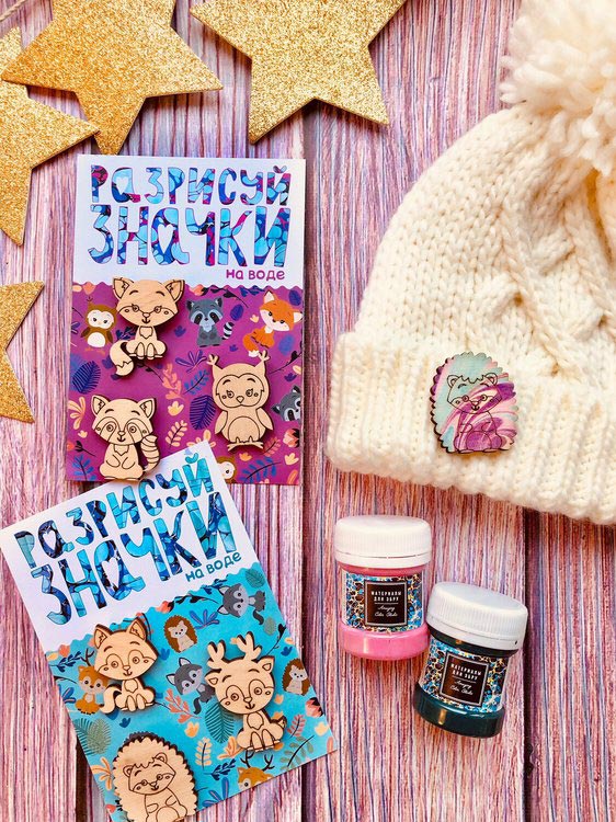 Набор #2 «Разрисуй значки на воде», Amazing Color — картинка 3