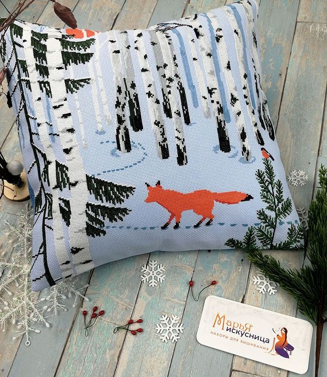 Набор для вышивания «Наволочка. Лесная» — картинка 2