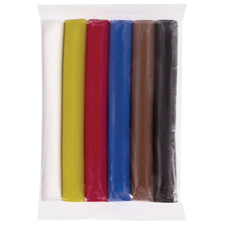 Пластилин классический Юнландия «Юнландик-скульптор», 6 цветов, 120 г — картинка 2