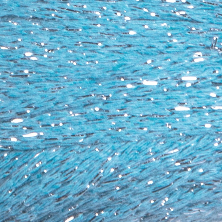 Пряжа YarnArt Macrame Cotton Lurex (Макраме Коттон Люрекс) (733), аква-серебряный, 5 шт. по 250 г — картинка 2