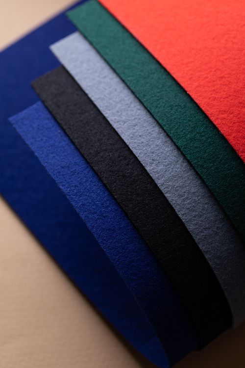 Фетр декоративный «Ассорти №3», жесткий, 1,2 мм, 27х30 см ± 2 см, 5 шт., Gamma — картинка 2