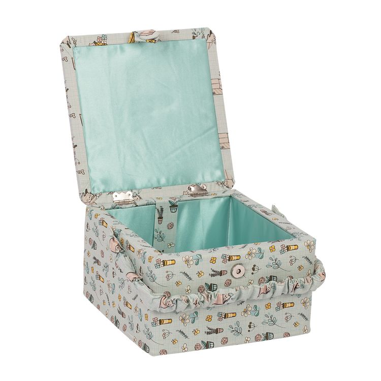 Шкатулка-корзина «Розы», 23,5х23,5х14,5 см, Gamma — картинка 4