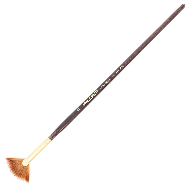 Кисть из синтетики Claude, веерная №8 — картинка 2