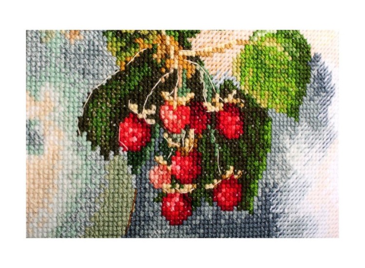 Набор для вышивания «Гортензия и малина» — картинка 4