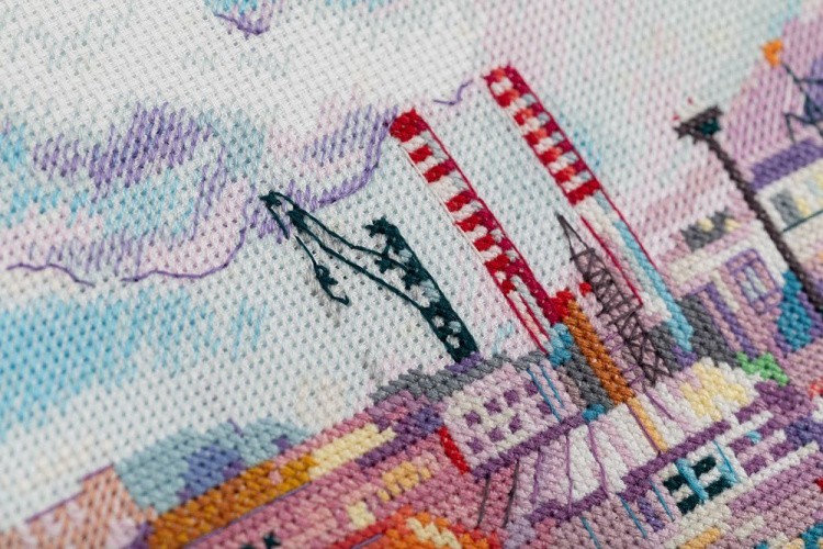 Набор для вышивания «Индустриальный пейзаж» — картинка 3