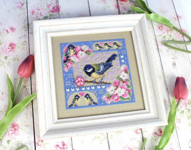 Набор для вышивания «Мини-семплер. Весенняя композиция» — картинка 6