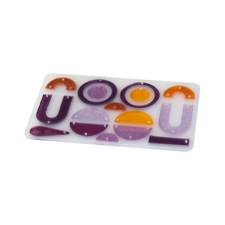 Силиконовый молд для эпоксидной смолы украшения, серьги-подвески #2, FancyOn — картинка 4