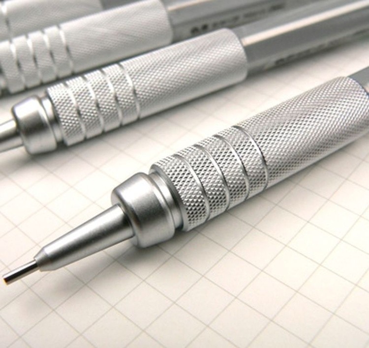 Карандаш Graphgear 500 автоматический профессиональный 0,3 мм, НВ, Pentel — картинка 2