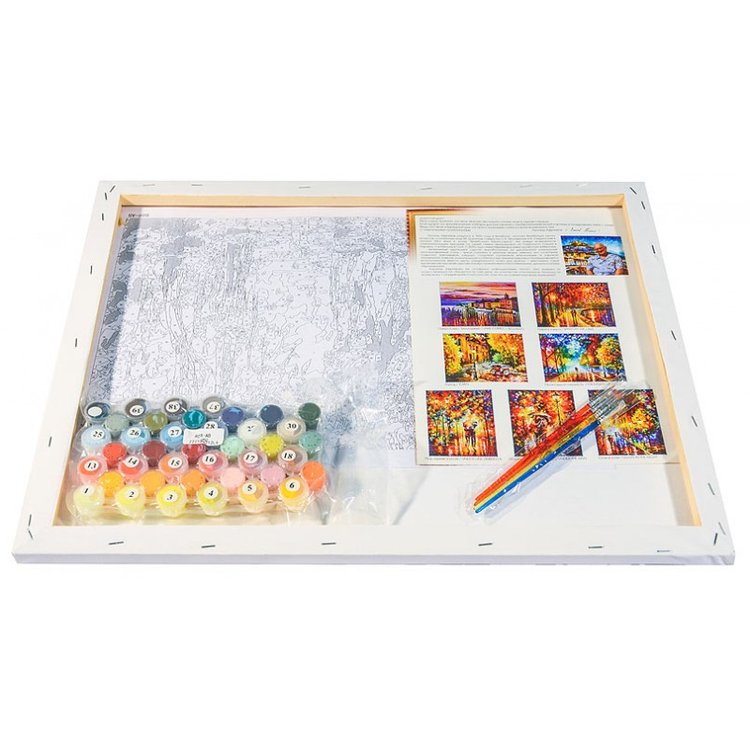 Картина по номерам «Осеннее свидание» — картинка 3