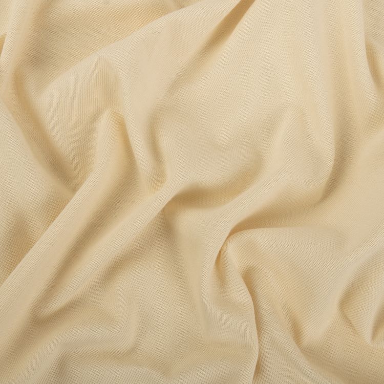 Трикотаж кукольный, 5 м x 165 см, 225 г/м2, 100% хлопок, цвет: №13 кремовый, Peppy — картинка 3