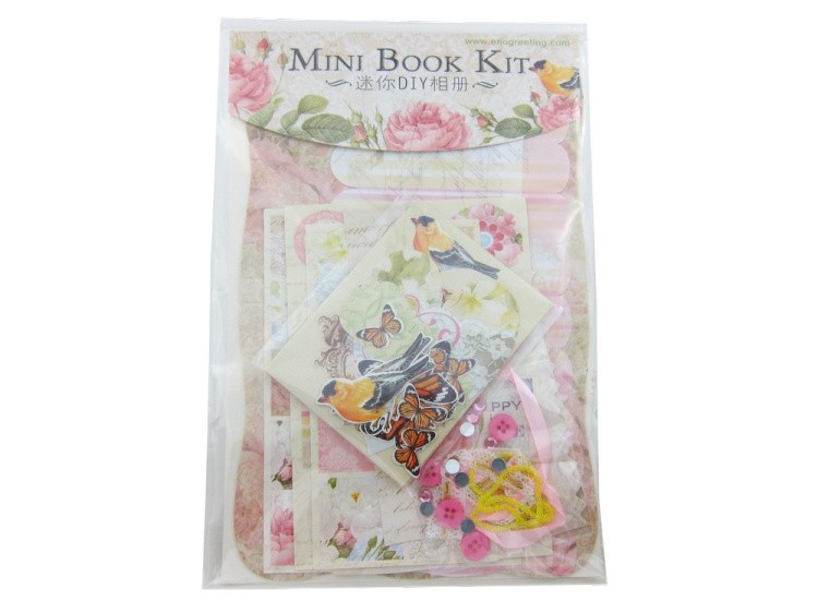 Набор для скрапбукинга «Розочки и синичка - Фотоальбом mini» — картинка 3