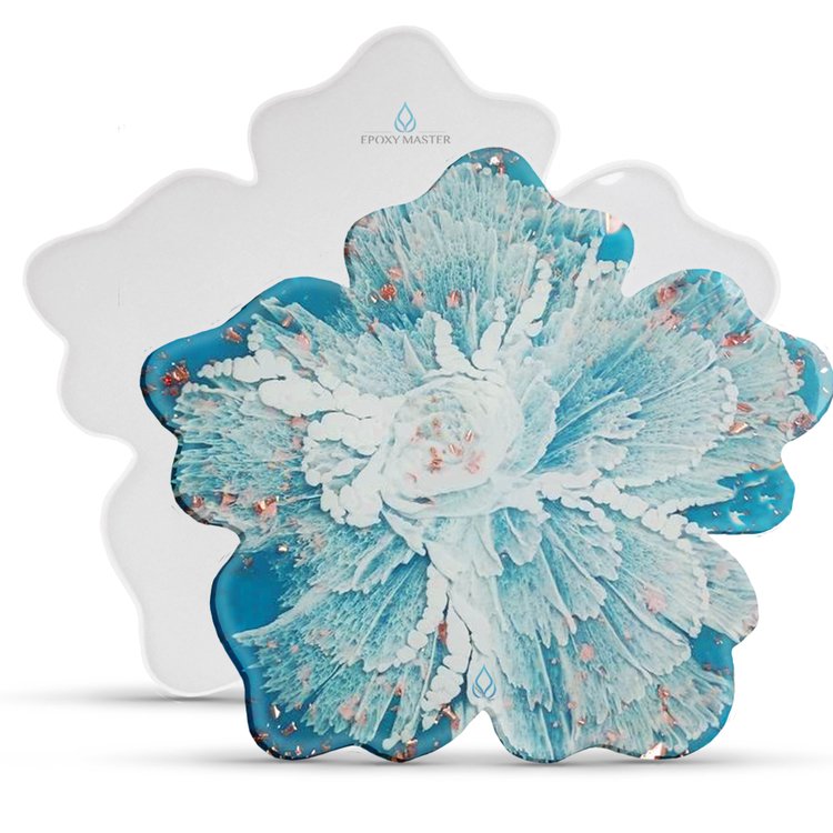 Силиконовый молд - Цветок, 37х35 см — картинка 2