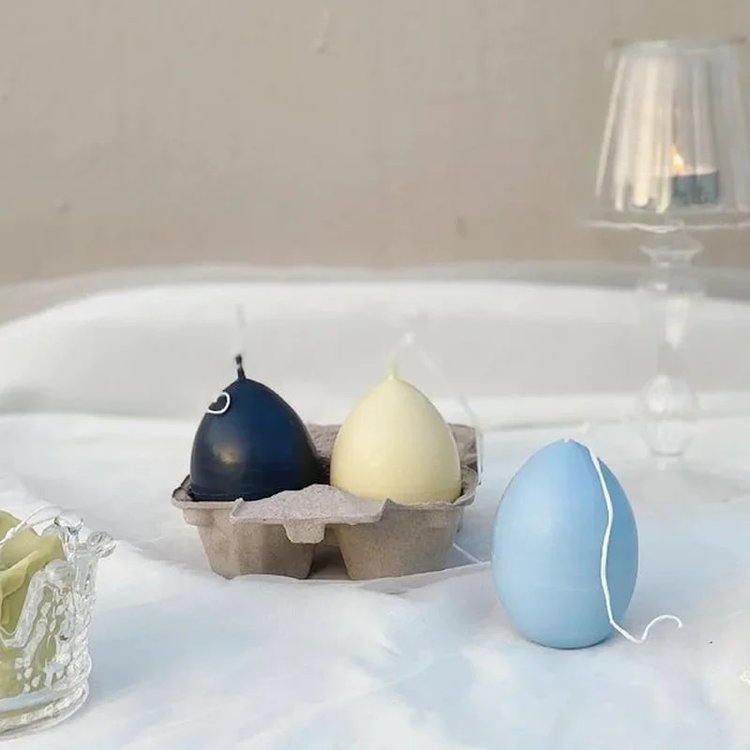 Силиконовый молд - Яйцо, d6x6,2см, 1 шт. — картинка 6