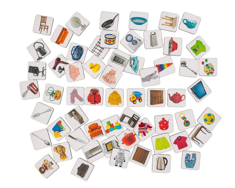 Развивающее пособие из дерева. Сортер «Предметы» — картинка 3