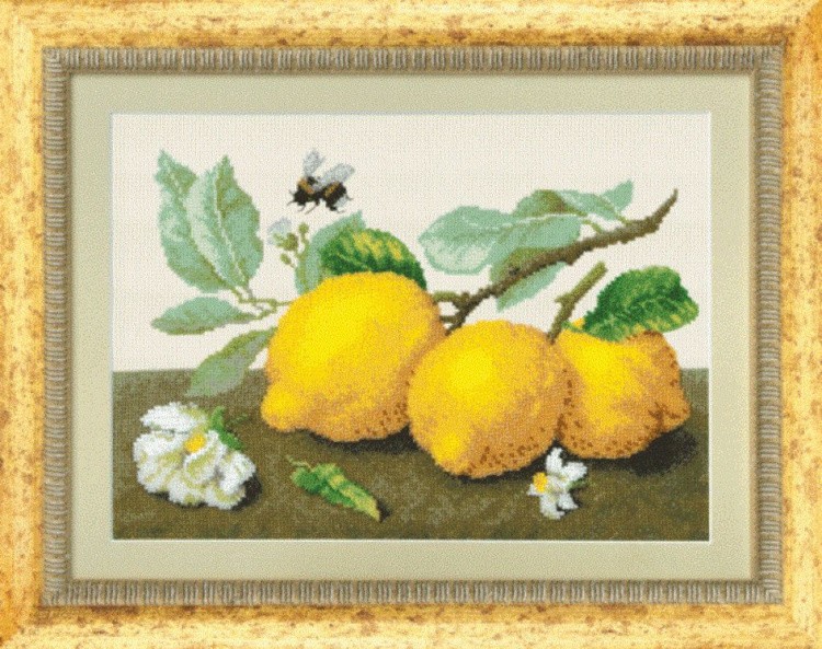 Набор для вышивания «Лимонная сиеста»