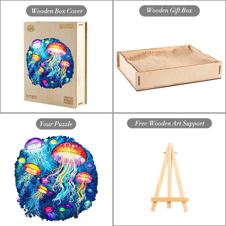 Деревянные пазлы «Под морем M», Woodbests — картинка 4