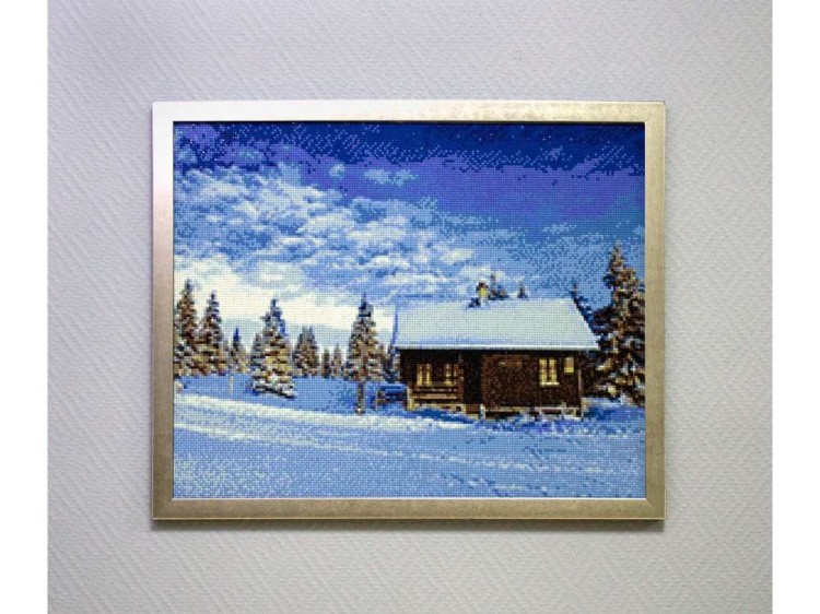Алмазная вышивка «Долина снега» — картинка 2