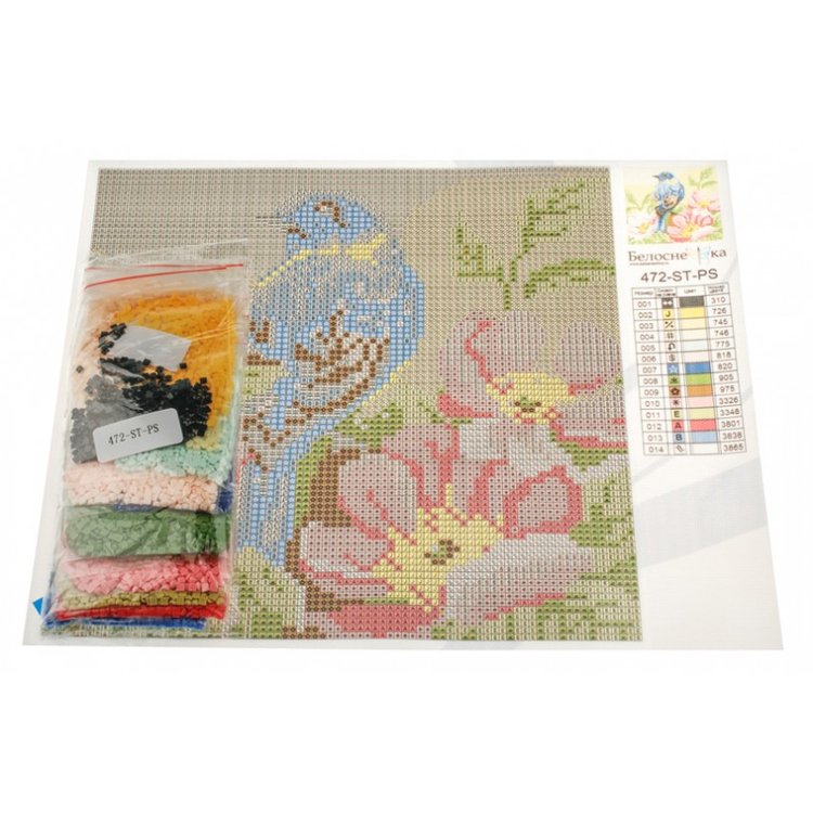 Алмазная вышивка «Птичка» — картинка 3