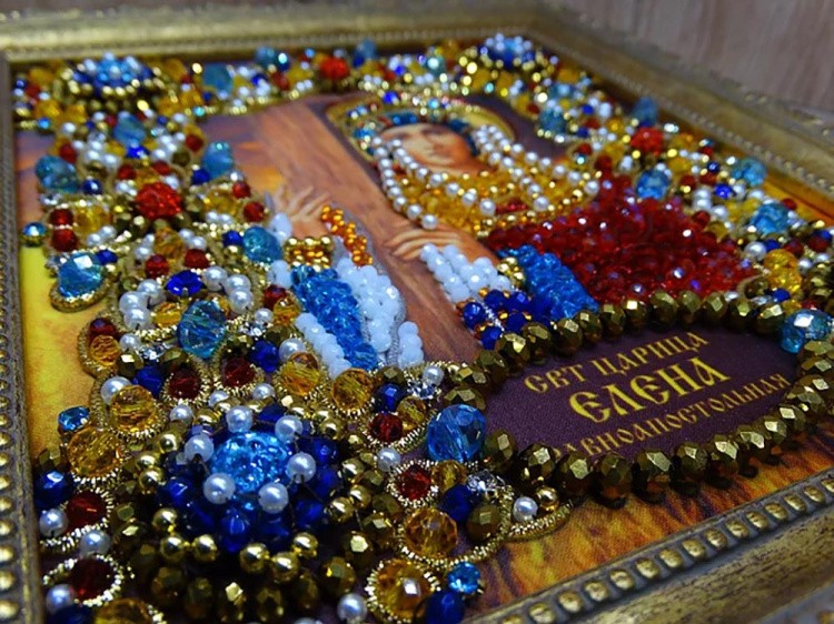 Набор вышивки хрустальными камнями «Святая Елена» — картинка 6