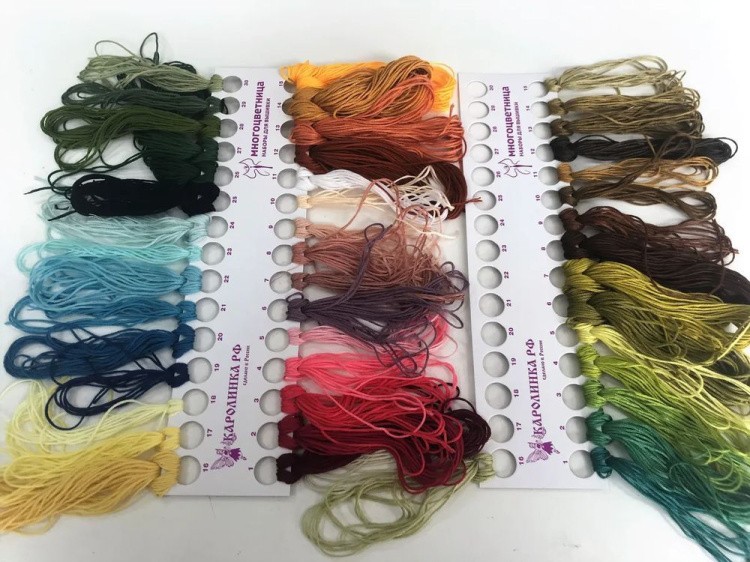 Набор для вышивания «Беседка в осеннем лесу» — картинка 9