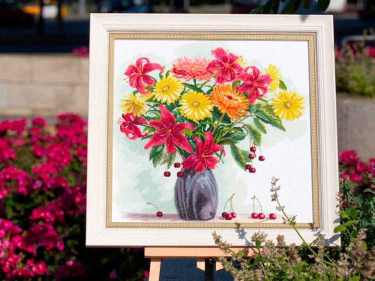 Набор для вышивания «Вишневые нотки» — картинка 5