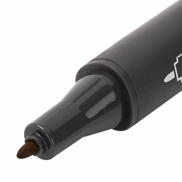 Маркер для скетчинга двусторонний 1 мм - 6 мм BRAUBERG ART CLASSIC, цвет: желто-оливковый — картинка 4