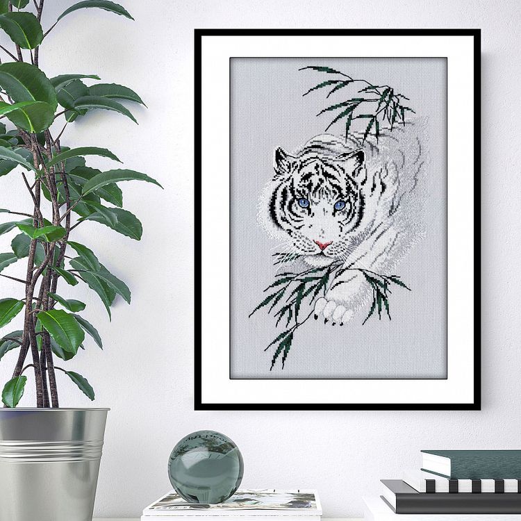 Набор для вышивания «Белый тигр» — картинка 2