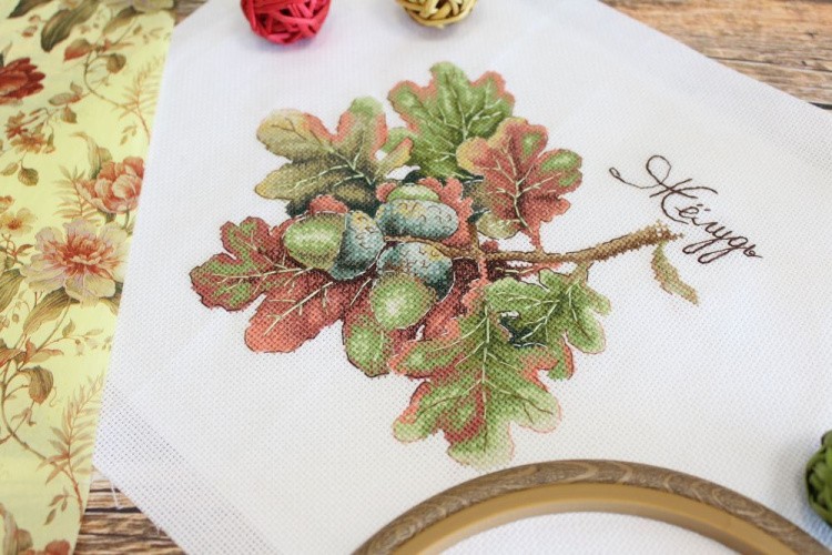 Набор для вышивания «Дары природы. Желудь» — картинка 4