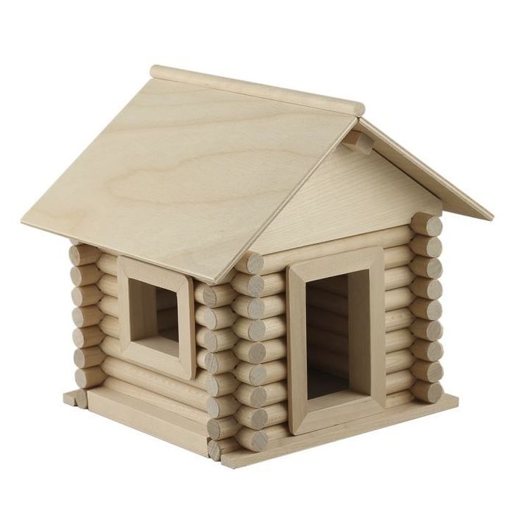 Конструктор из дерева «Деревенский дом 1» (6 моделей) — картинка 6