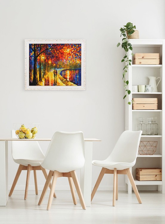 Алмазная вышивка «Пара у озера» — картинка 10