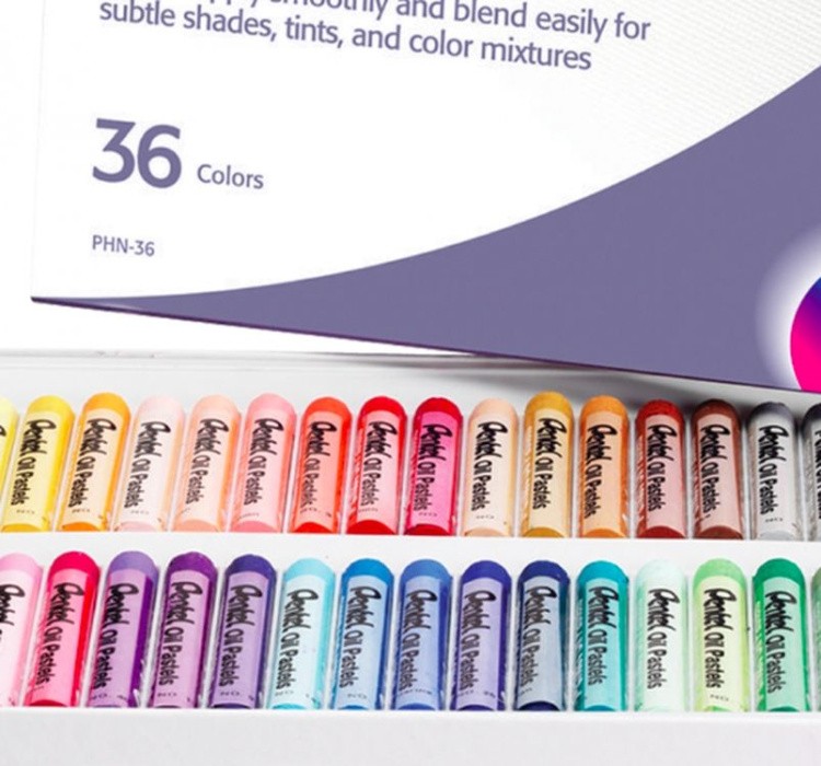 Пастель масляная Pentel Arts Oil Pastels, 36 цв. — картинка 4