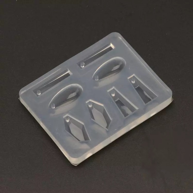 Силиконовый молд для сережек и кулонов, 7х5 см — картинка 6