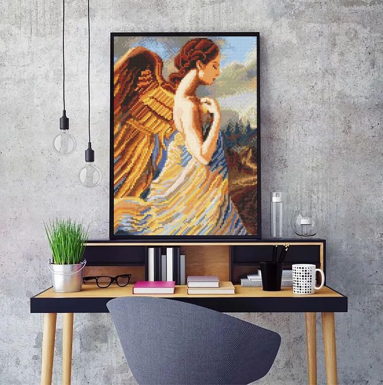 Алмазная вышивка «Ангел» — картинка 3