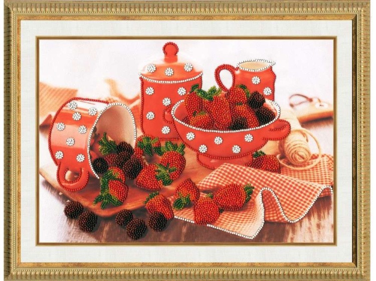 Набор вышивки бисером «Аромат ягод» — картинка 2