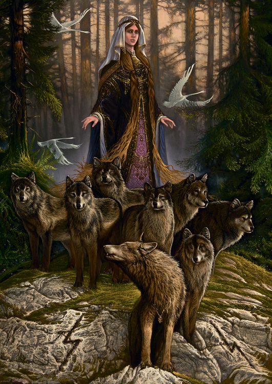 Пазлы «Царица леса»