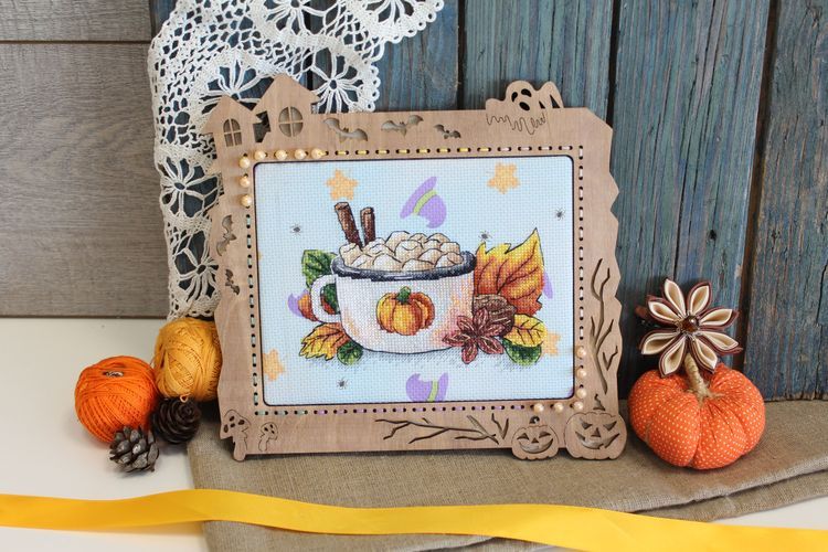 Рамка горизонтальная средняя тонированная «Хэллоуин» — картинка 2