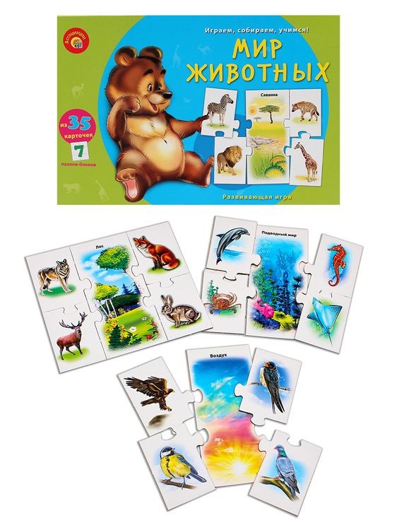 Ассоциации 5 элементов «Мир животных» — картинка 3