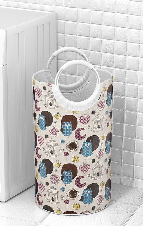 Ткань лен, 140 г/м², 30% лен, 70% хлопок, 3 м, ширина 150 см, цвет: белый, принт, TBY — картинка 9