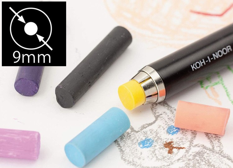 Держатель для мелков металл 9 мм, Koh-i-Noor Hardtmuth — картинка 5