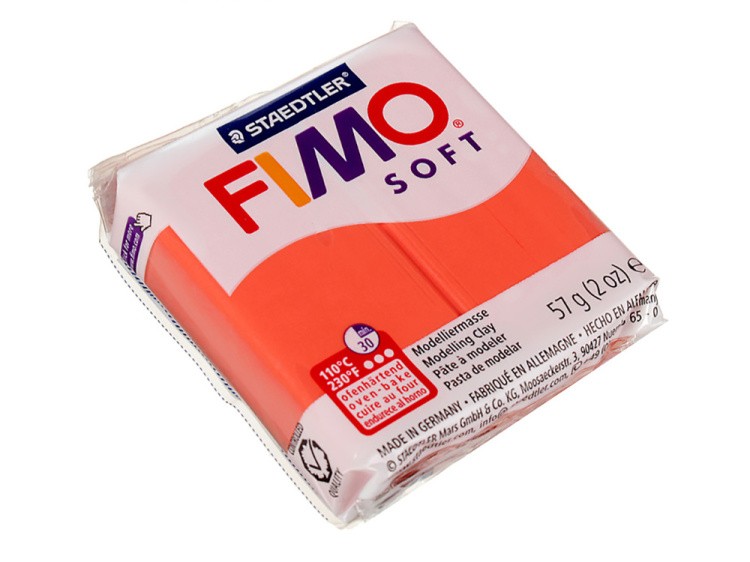 Полимерная глина FIMO Soft, цвет: фламинго, 57 г — картинка 2
