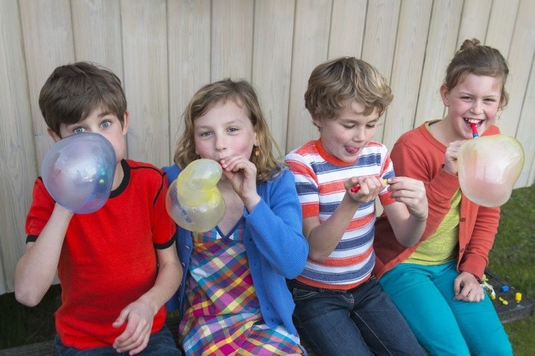 Набор для создания нелопающихся пузырей «Шалтай-Болтай» пузыри синие — картинка 7