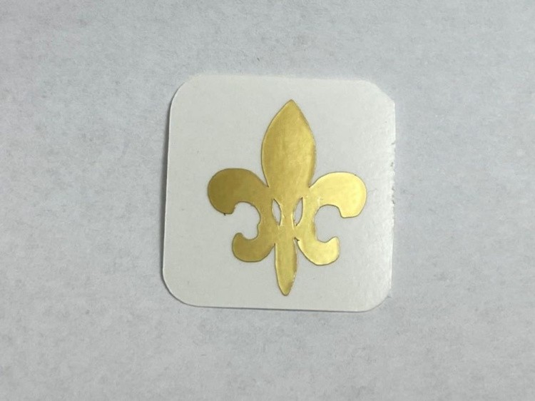 №51 Наклейка (золотые ) Sticker, Art Blong — картинка 2