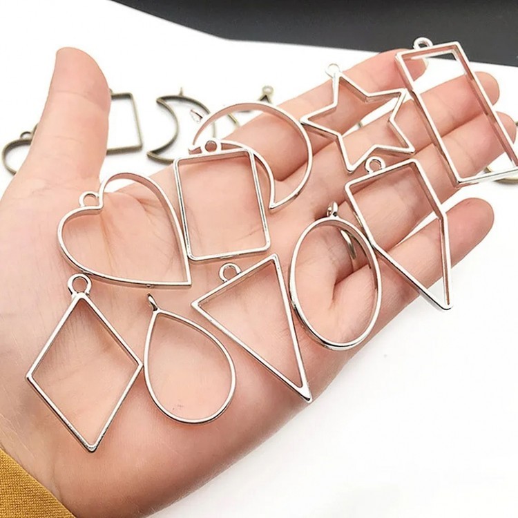 Набор металлических молдов под серебро, 10 элементов — картинка 3