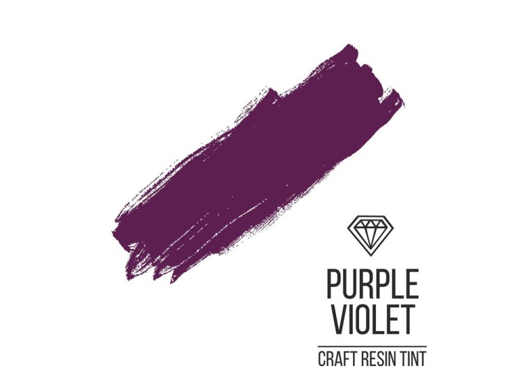 Краситель для смолы и полимеров пурпурно-фиолетовый 10 мл, CraftResinTint — картинка 2