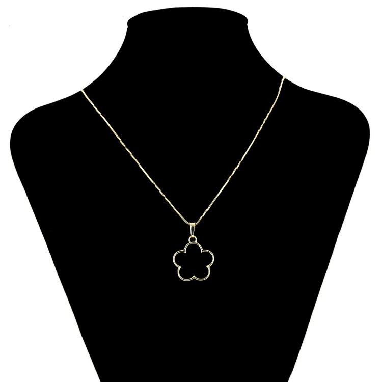 Металлический молд для кулона цветок — картинка 6