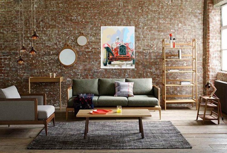 Картина по номерам «Альфа Ромео» — картинка 2